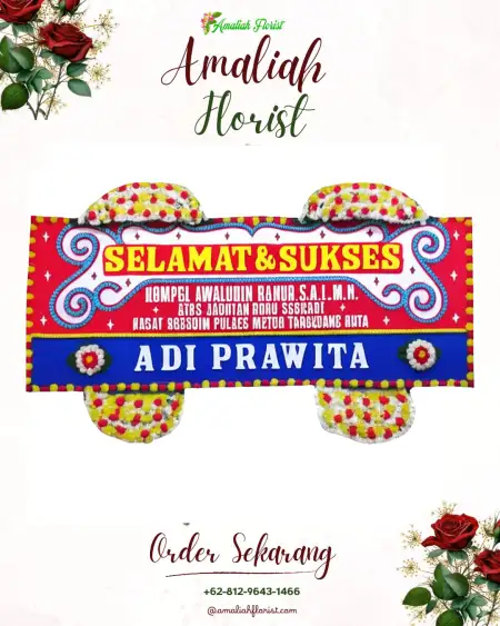 Papan Bunga Ucapan Selamat Cilkampek Utara