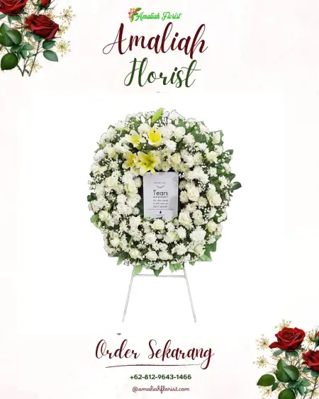 Krans Bunga Duka Cilkampek Utara