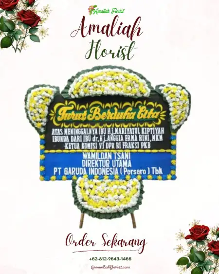 Papan Bunga Duka Cilkampek Utara